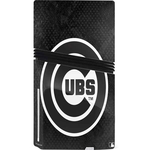 MLB Chicago Cubs Dark Wash PS5 Pro Disk Bundle  Skin